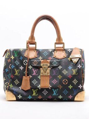 Louis Vuitton x Murakami Monogram Multicolor Speedy 30 Black